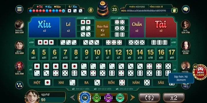 Luật chơi Sicbo Đại Phú Quý Go88 