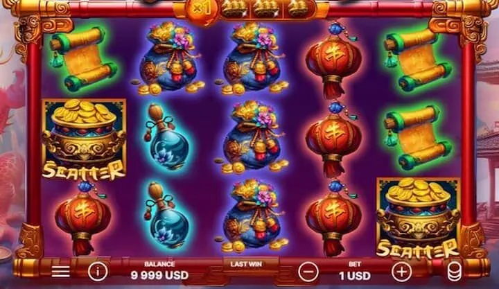 Tính năng nổi bật trong Long Môn slot game